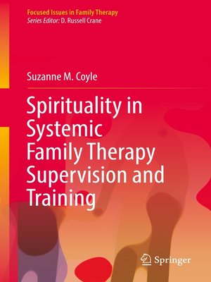 cover image of Spirituality in Systemic Family Therapy Supervision and Training